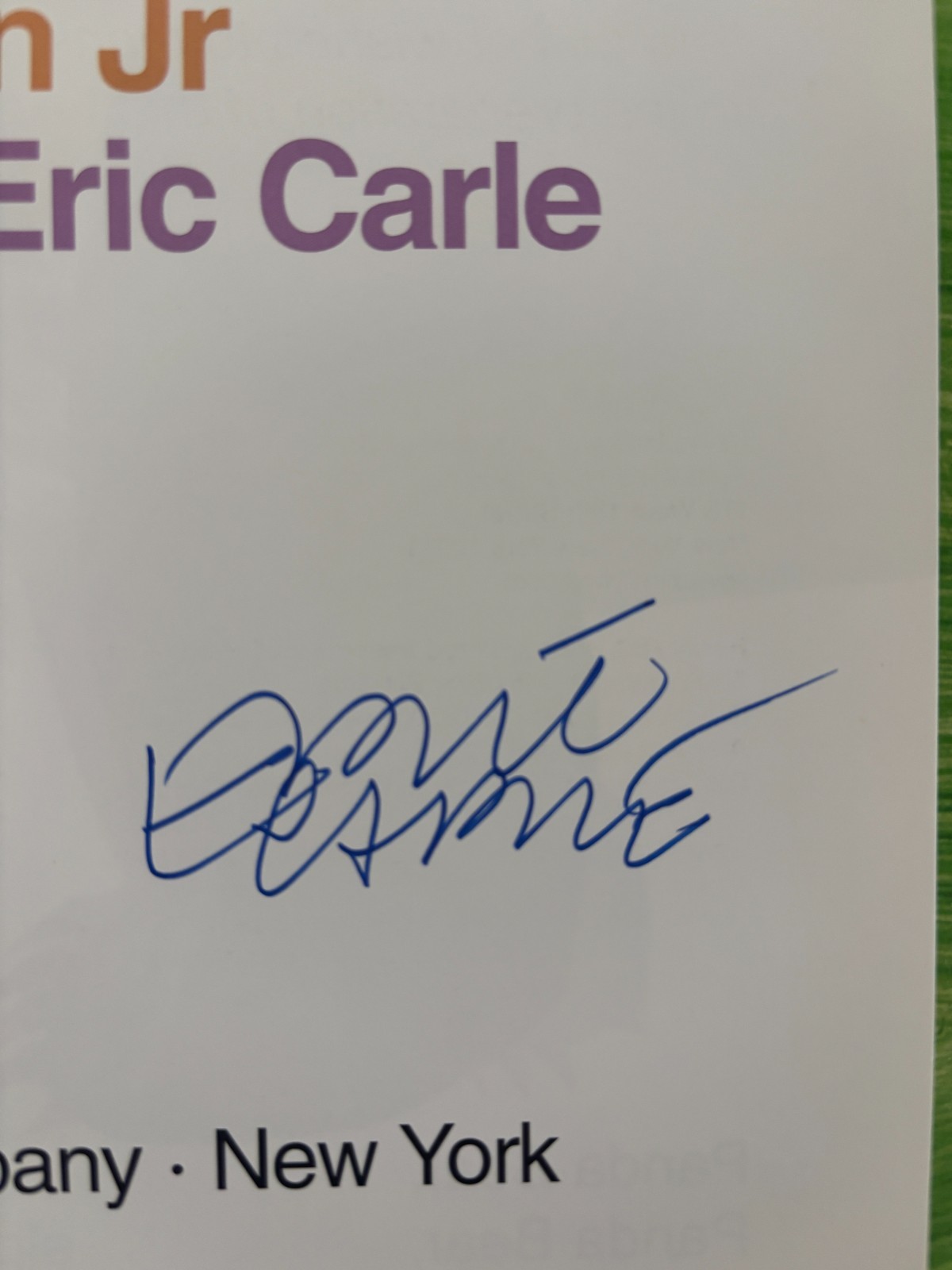 Eric Carle Signed Panda Bear Panda Bear What Do You See? 1st Edition HC DJ