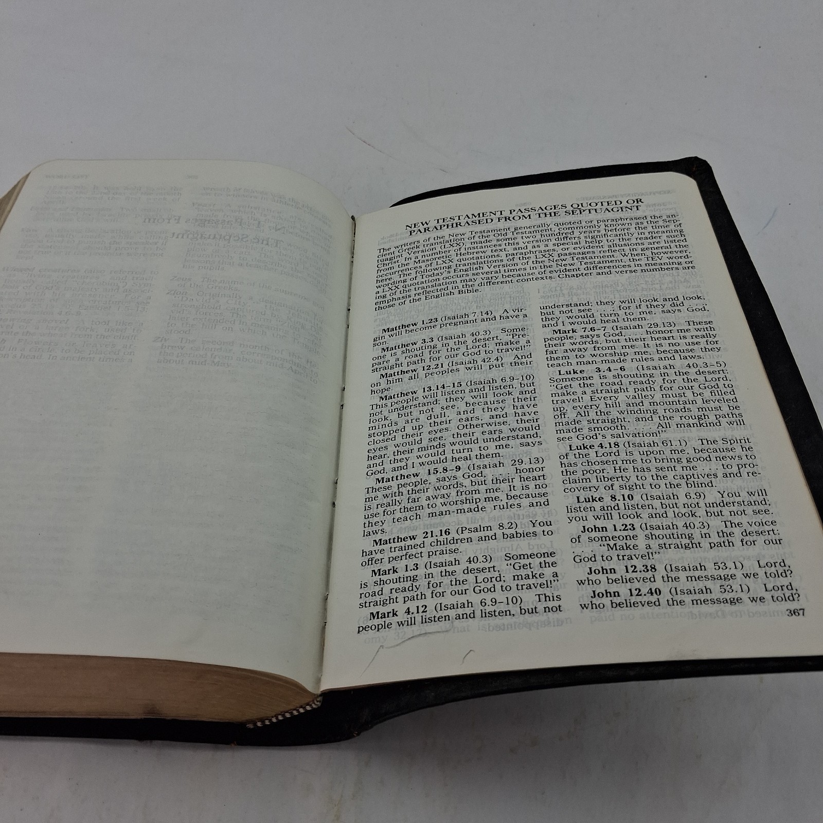 Good News Bible (Today’s English Version) Red-Letter Leather, Collins World 1976