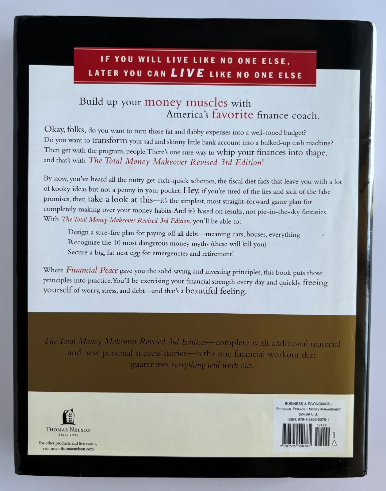 Dave Ramsey Money Book Lot Total Money Makeover Complete Guide Hardcover Set