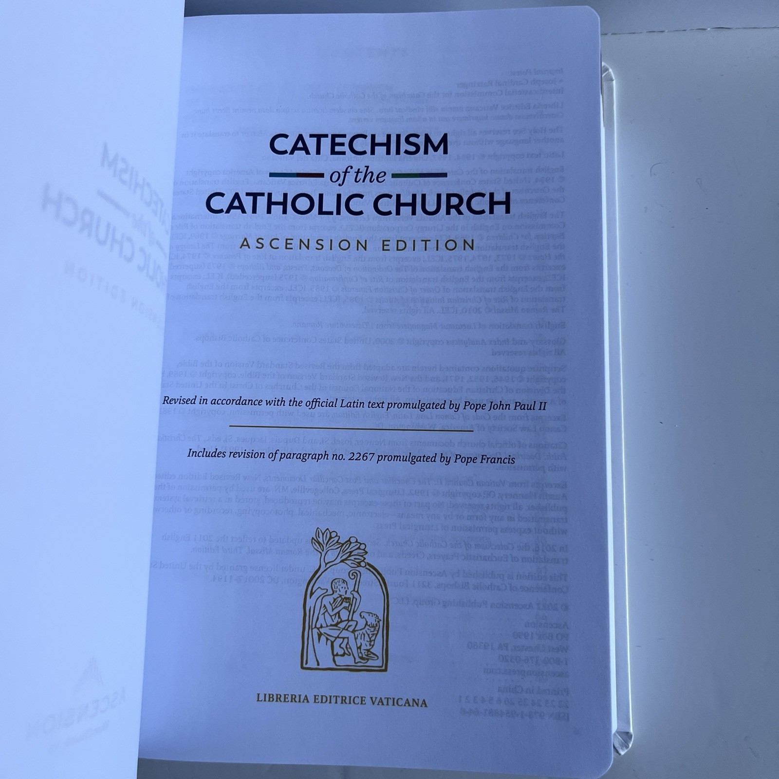 Catechism of the Catholic Church (2022, Ascension Press)