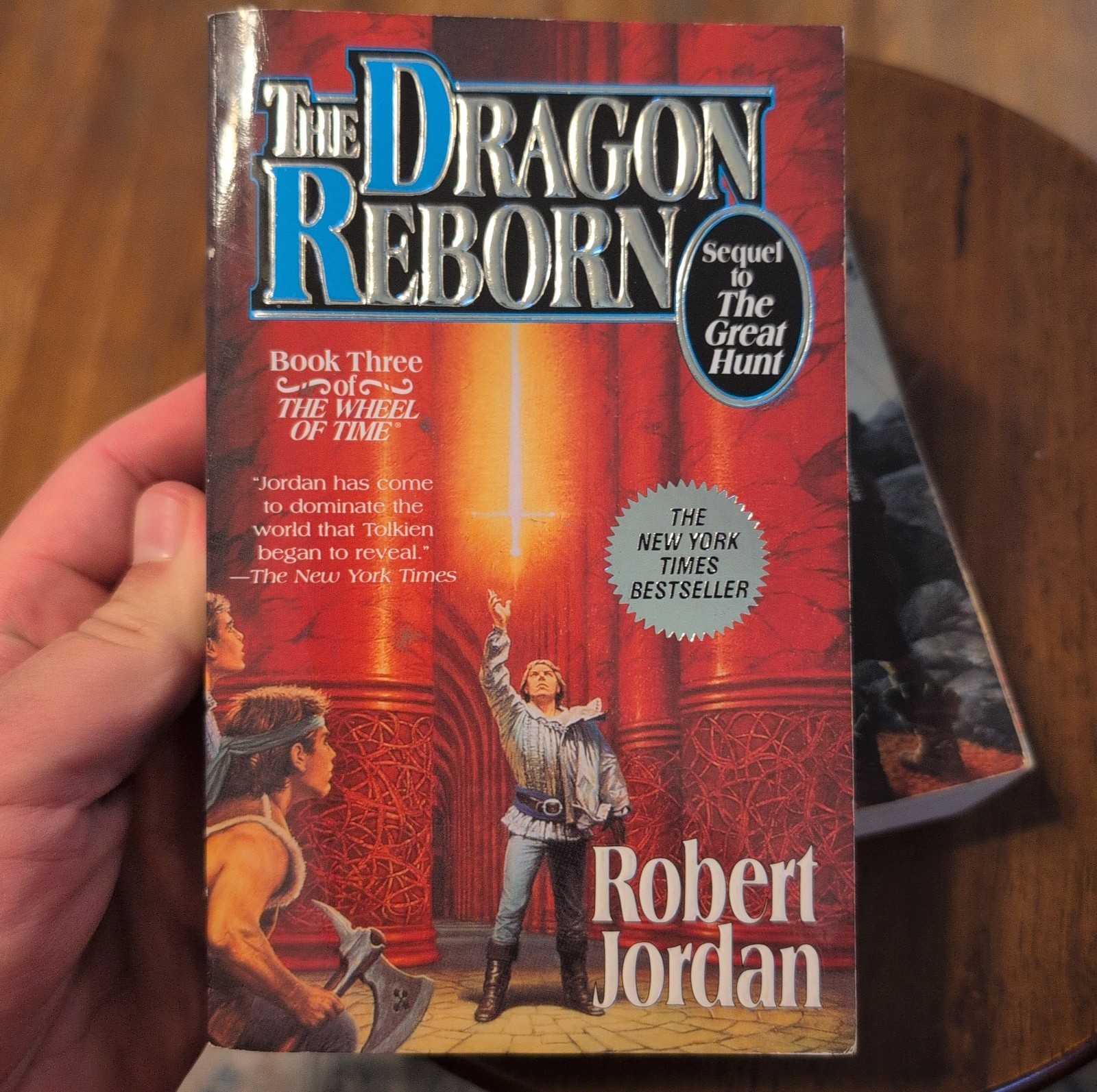 Book 2 and 3 The Wheel of Time Series by Robert Jordan Paperback Book Lot