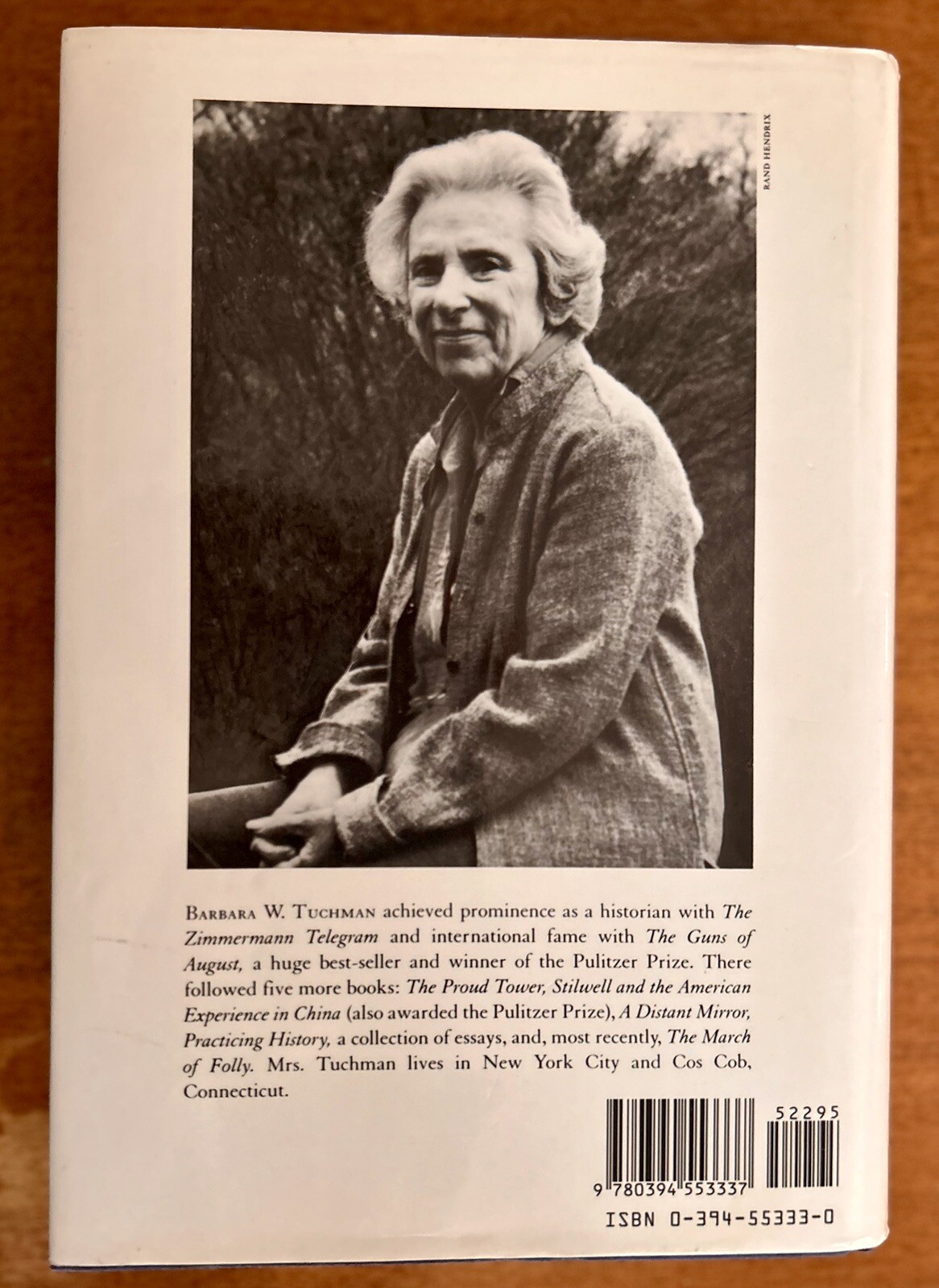 Barbara W. Tuchman The First Salute Stated First Edition 1988 Hardcover HC DJ