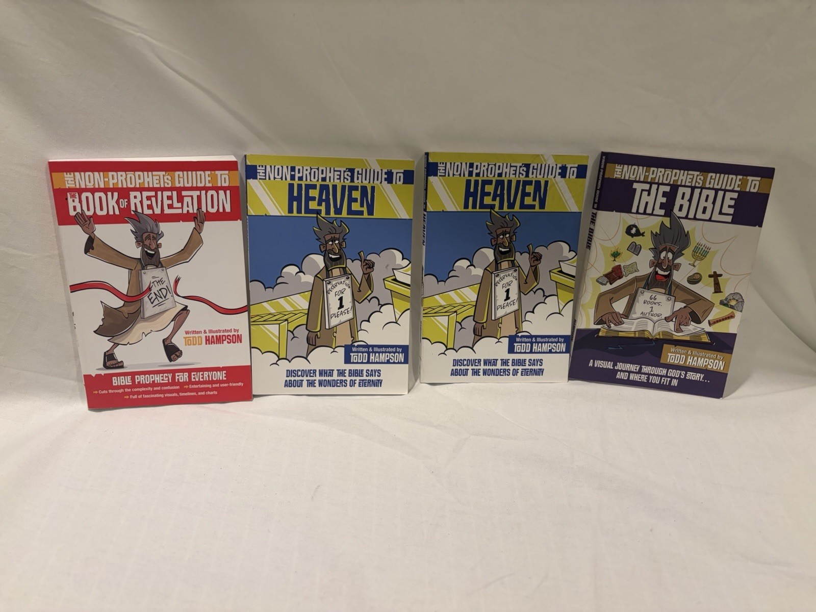 The Non-Prophet’s Guide Series by Todd Hampson Lot of 4 Paperback Books