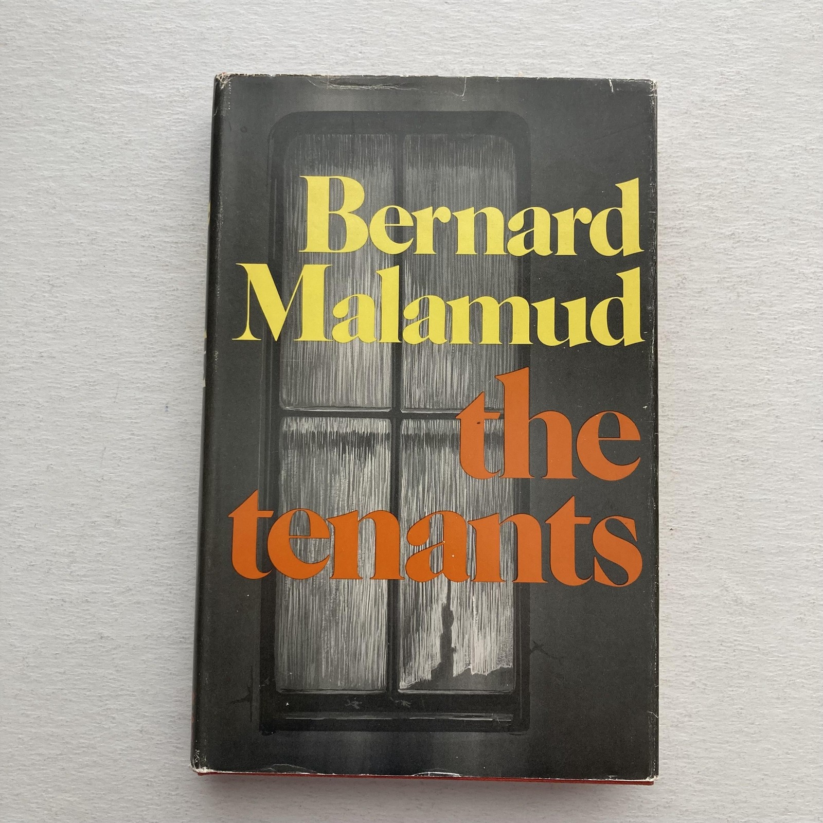 Vintage The Tenants Bernard Malamud 1971 First Printing Hardcover w/ Dust Jacket