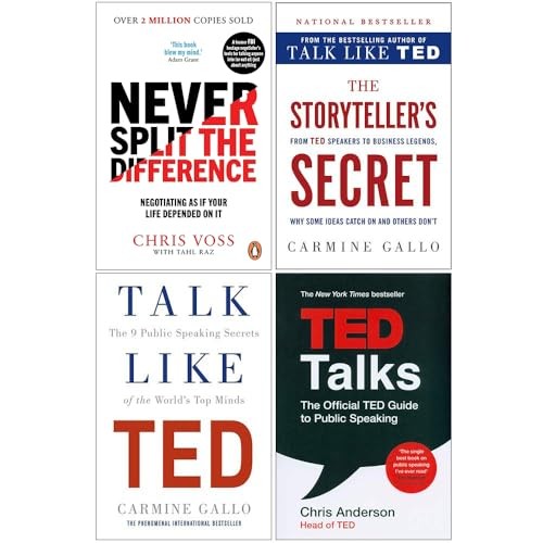 Never Split the Difference, The Storyteller’s Secret, Talk Lik…