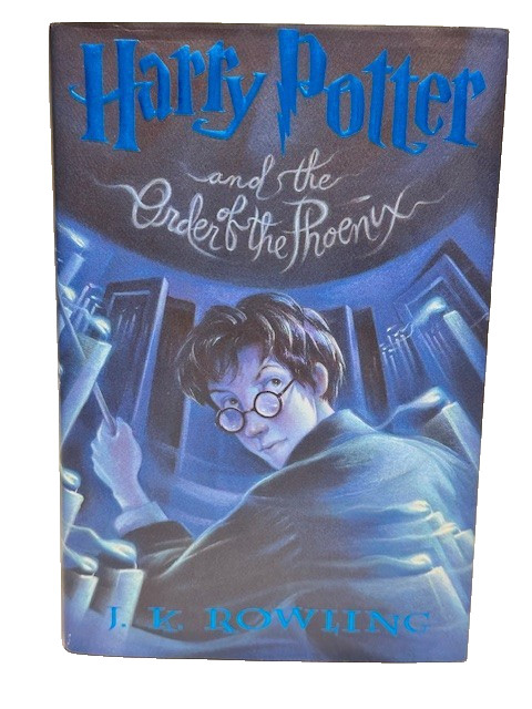 The Order Of The Phoenix TRUE 2003 1st Edition ERROR 683-684 HC/DJ -Harry Potter