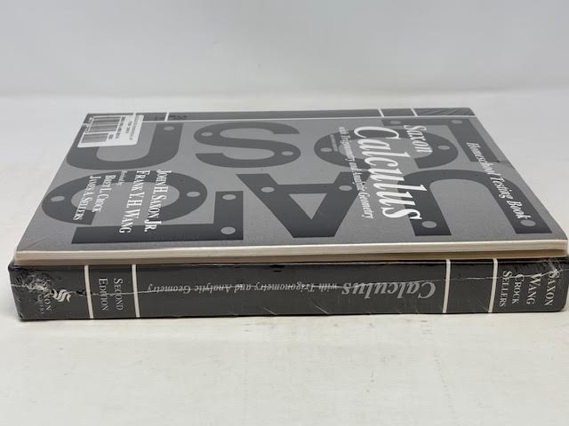 CALCULUS 2nd Edition HOMESCHOOL KIT by John Saxon & Frank Wang (HC, 2006)-NEW