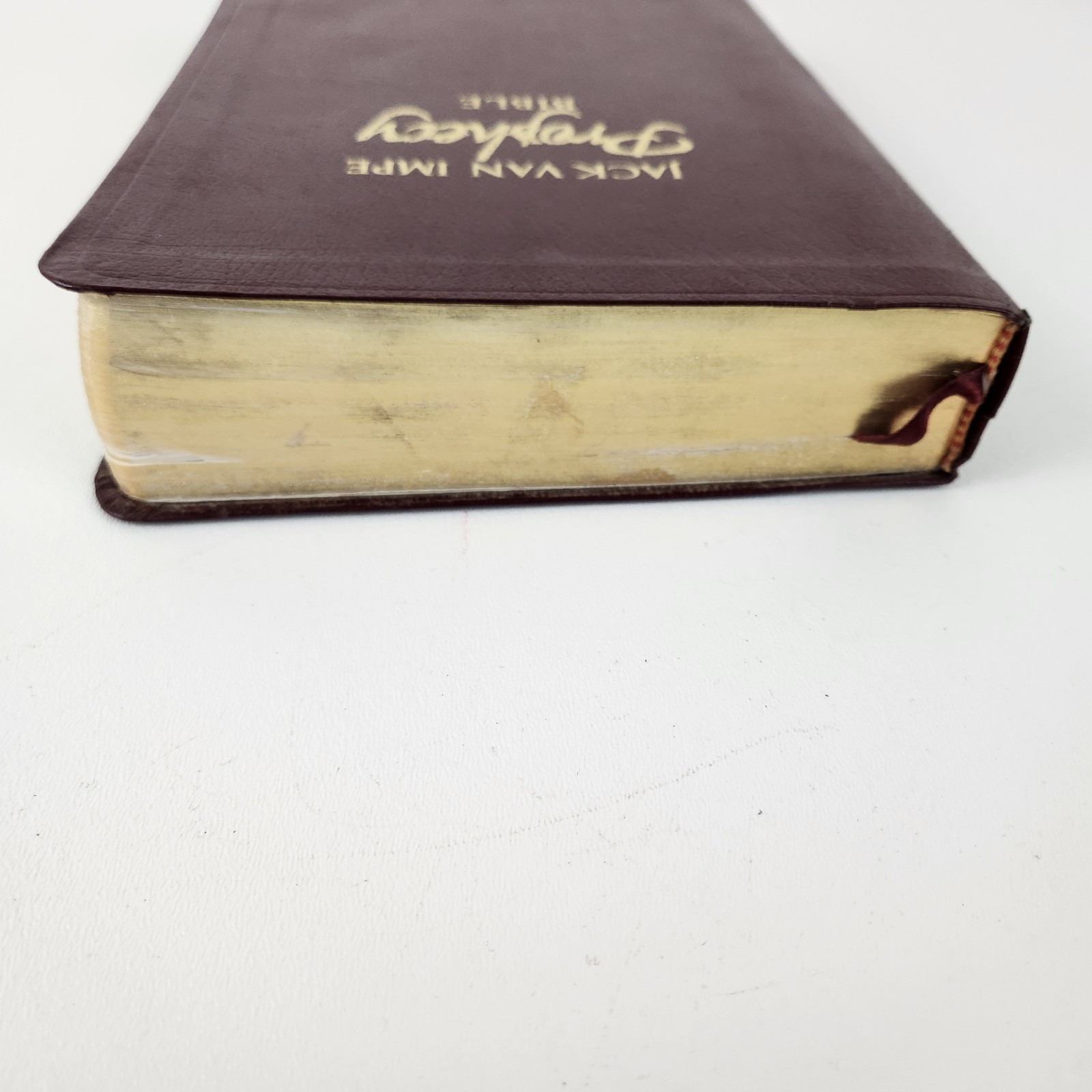 Jack Van Impe Prophecy Bible KJV Burgundy Bonded Leather ISBN 1-884137-88-1