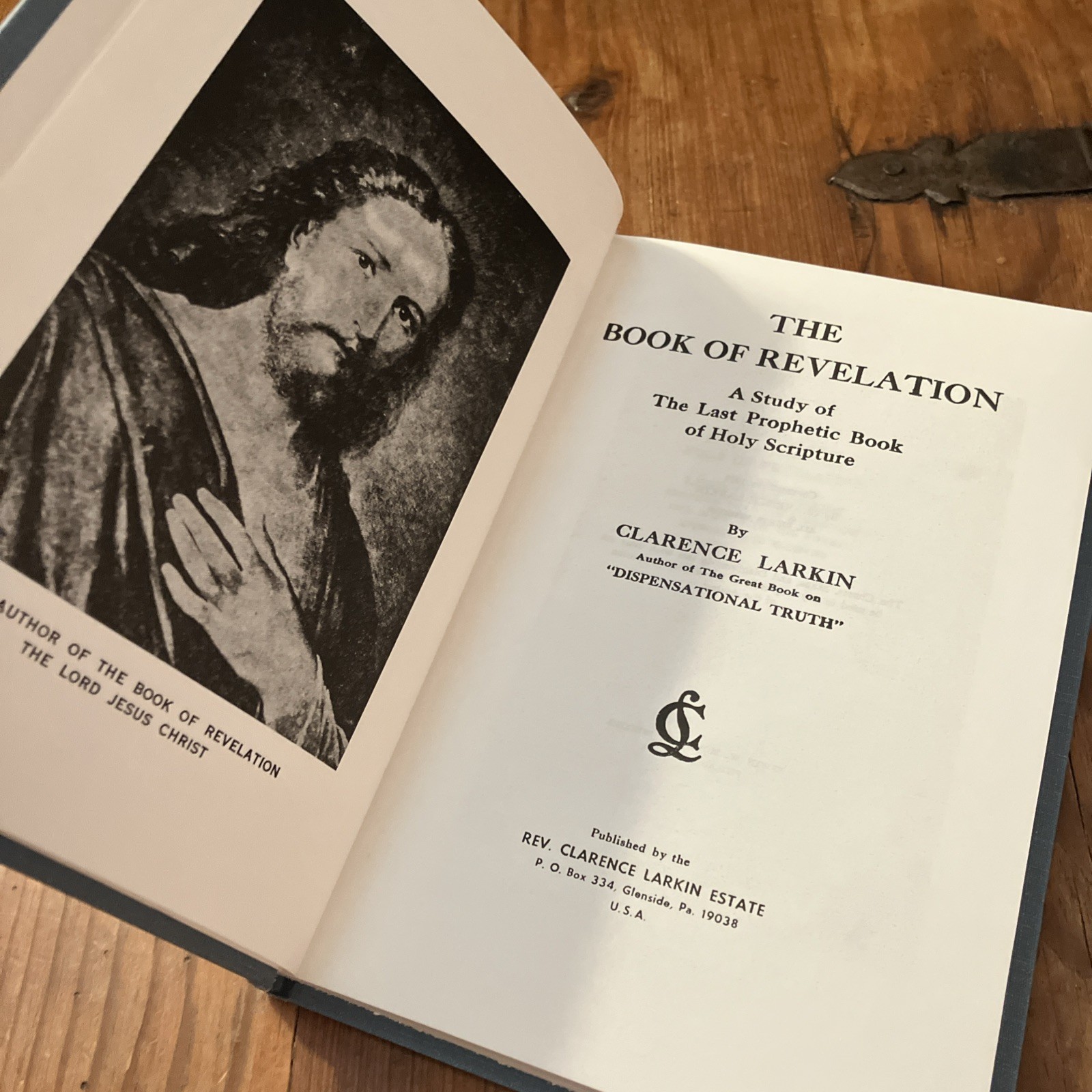 The Book of Revelation Clarence Larkin Illustrated Bible Prophecy End-Times HB