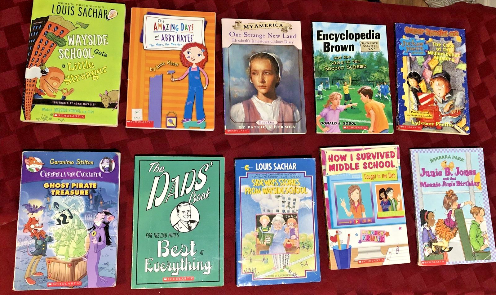 Scholastic Lot of 10 Beginner Chapter Books for kids Package Combo Deal