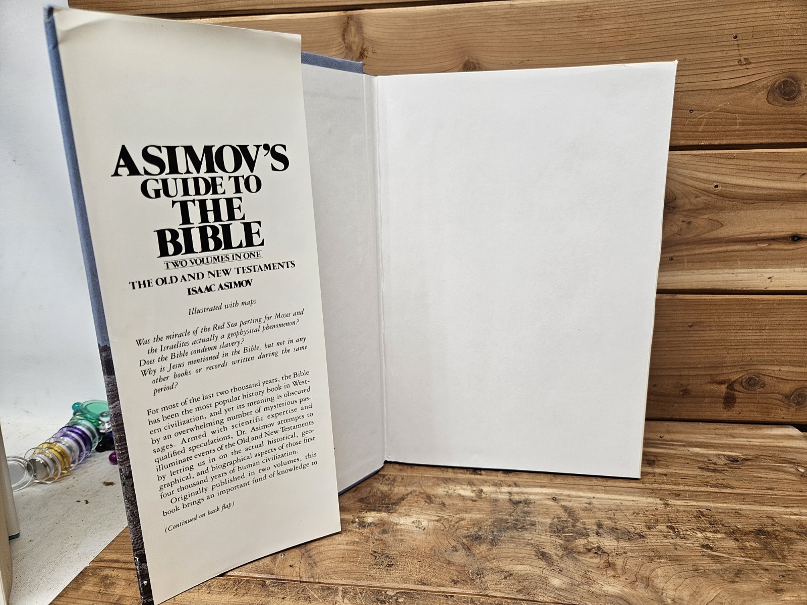 Asimov’s Guide to the Bible: Two Volumes in One Old and New Testaments DJ 1981