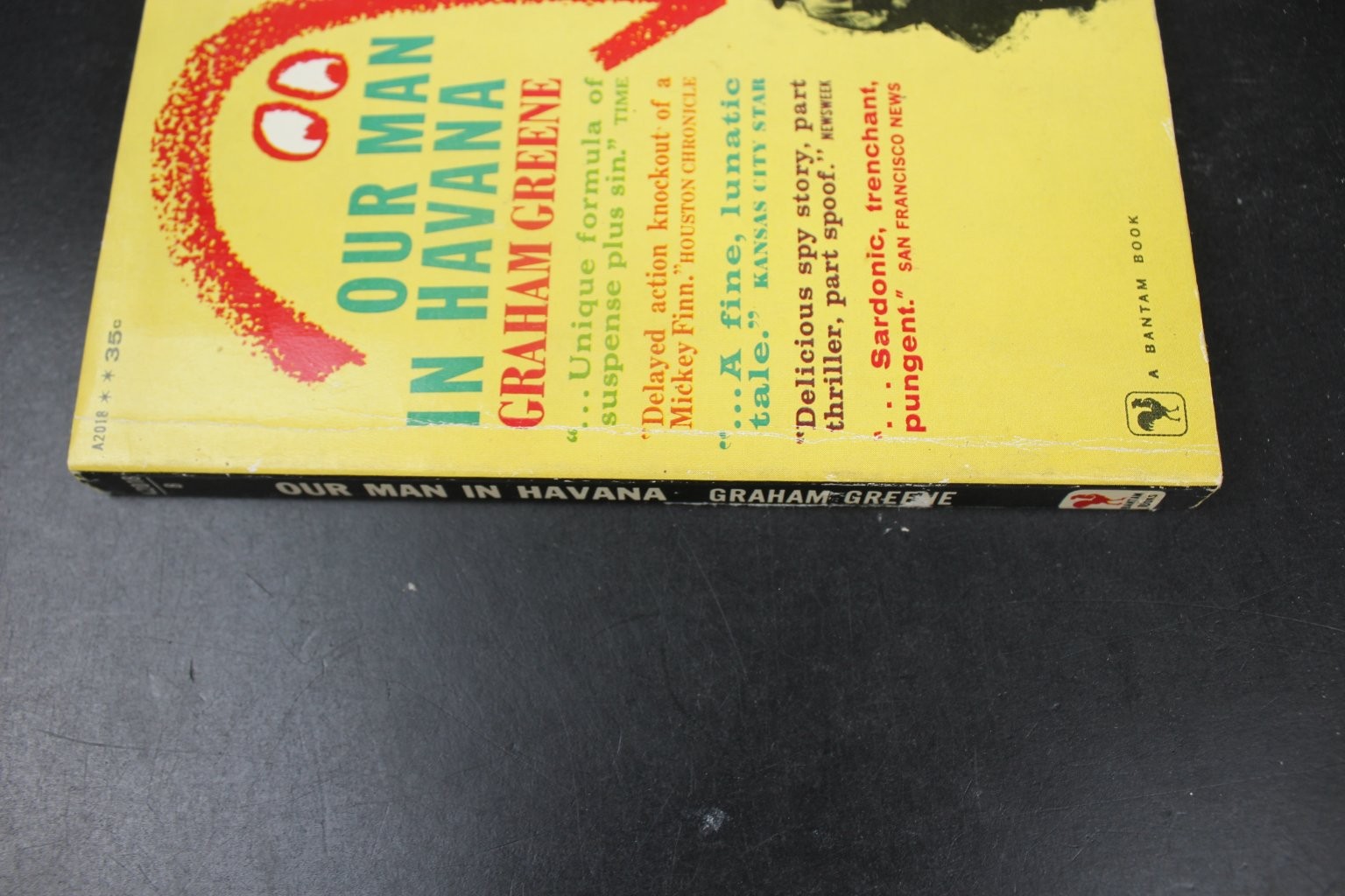 Our Man in Havana Graham Greene 1960 Bantam Edition Spy Thriller Fiction PB