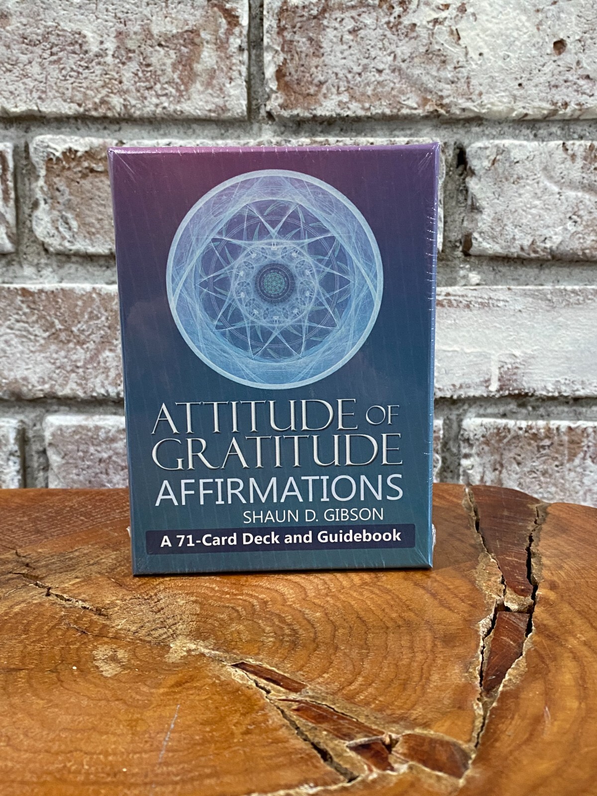 Gratitude Affirmations Daily Guidence 71 Card Deck & Guide Book