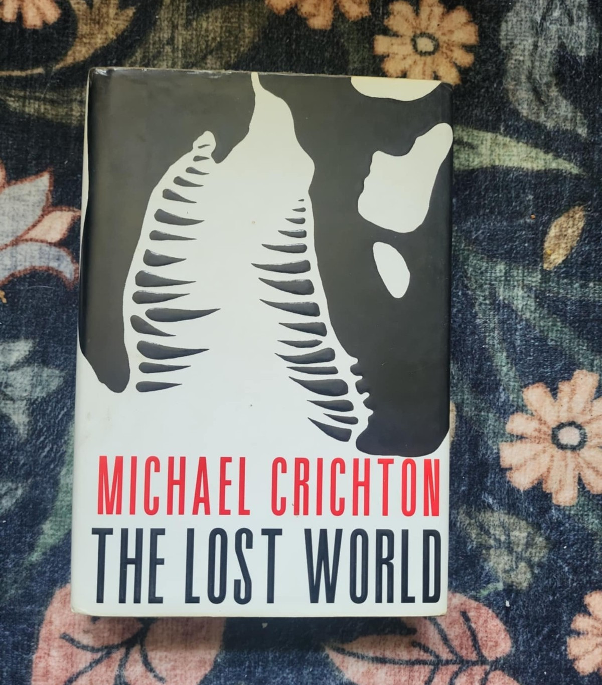 Michael Crichton The Lost World Hardcover Illus DJ First Trade Ed 1995