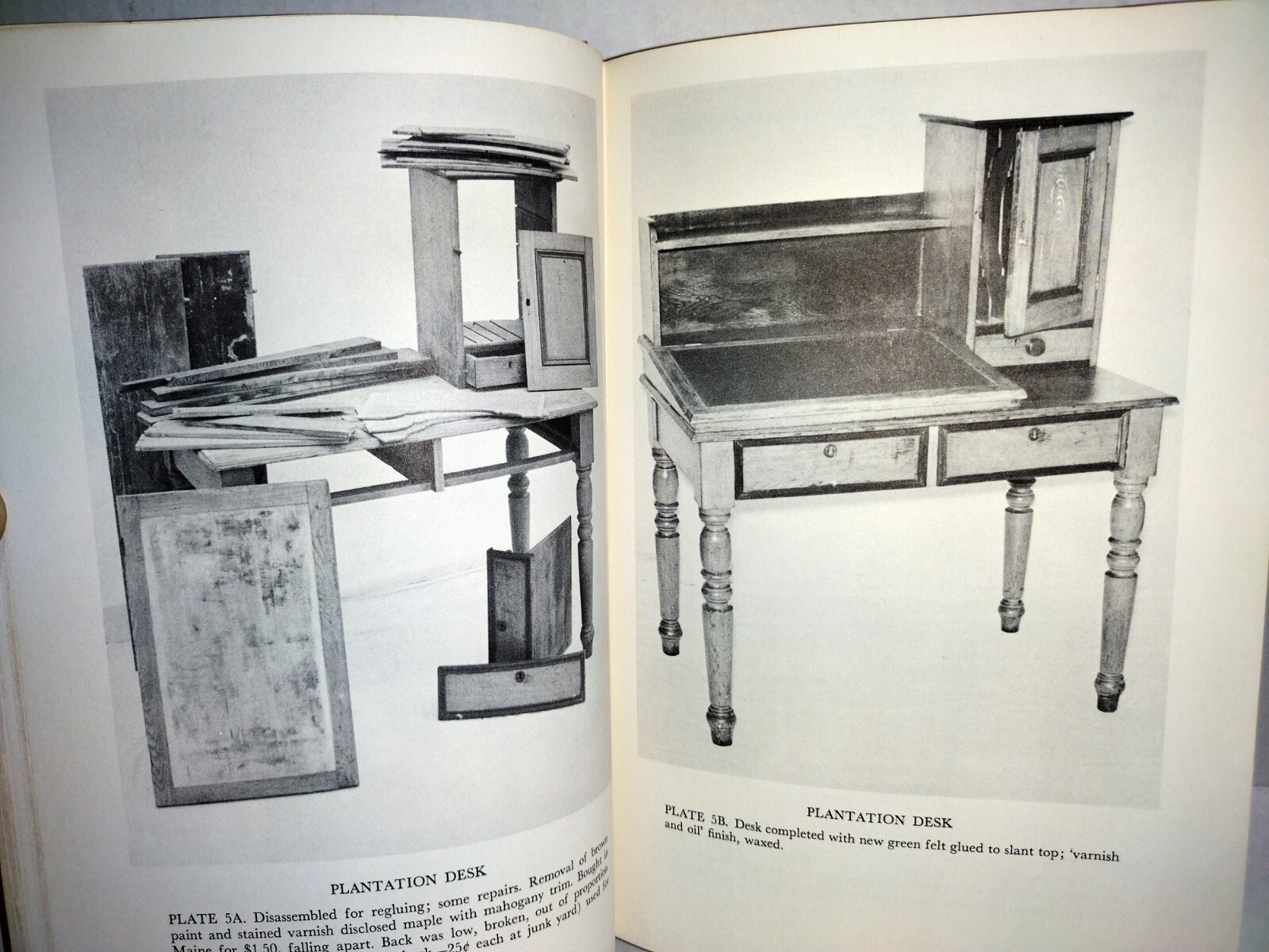 Complete Book of Furniture Repair and Refinishing 1950 Ralph Kinney