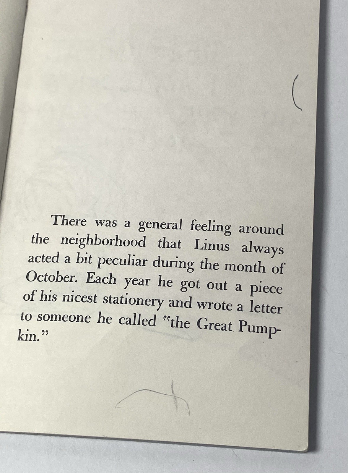 It’s The Great Pumpkin Charlie Brown Schulz 1968 Peanuts Snoopy 1st Signet Ed.