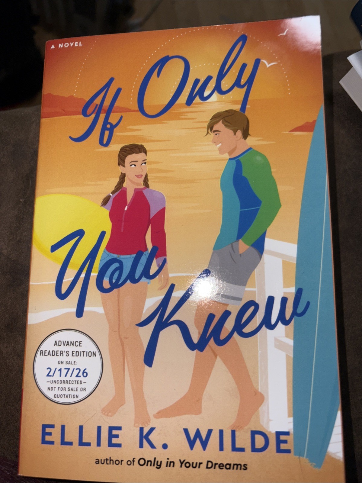 If Only You Knew by Ellie K. Wilde ARC 2/17/26