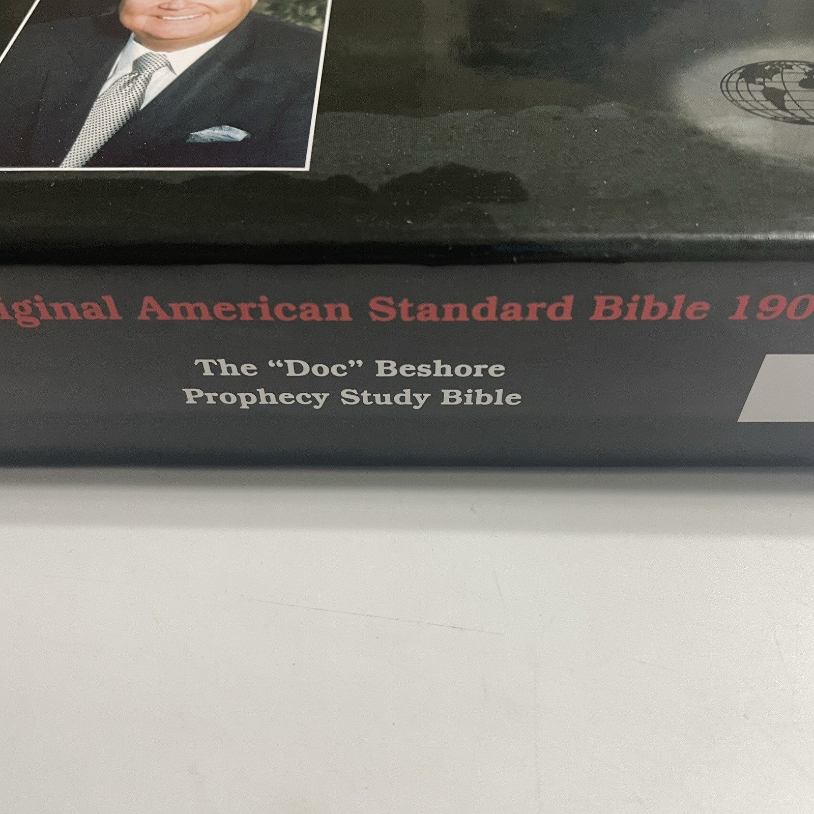 Original American Standard Doc Beshore Prophecy Study Bible ASV 1901 Cowhide
