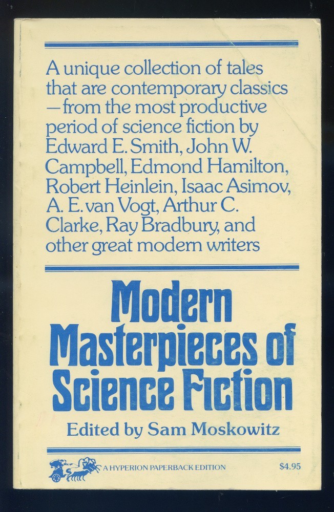 Modern Masters of Science Fiction Edited by Sam Moskowitz-Hyperion Press-1974