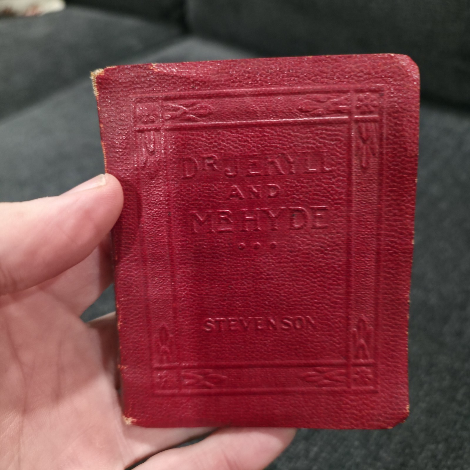 1920’s? Little Leather Library Book Dr. Jekyl And Mr. Hyde, Robert K. Haas