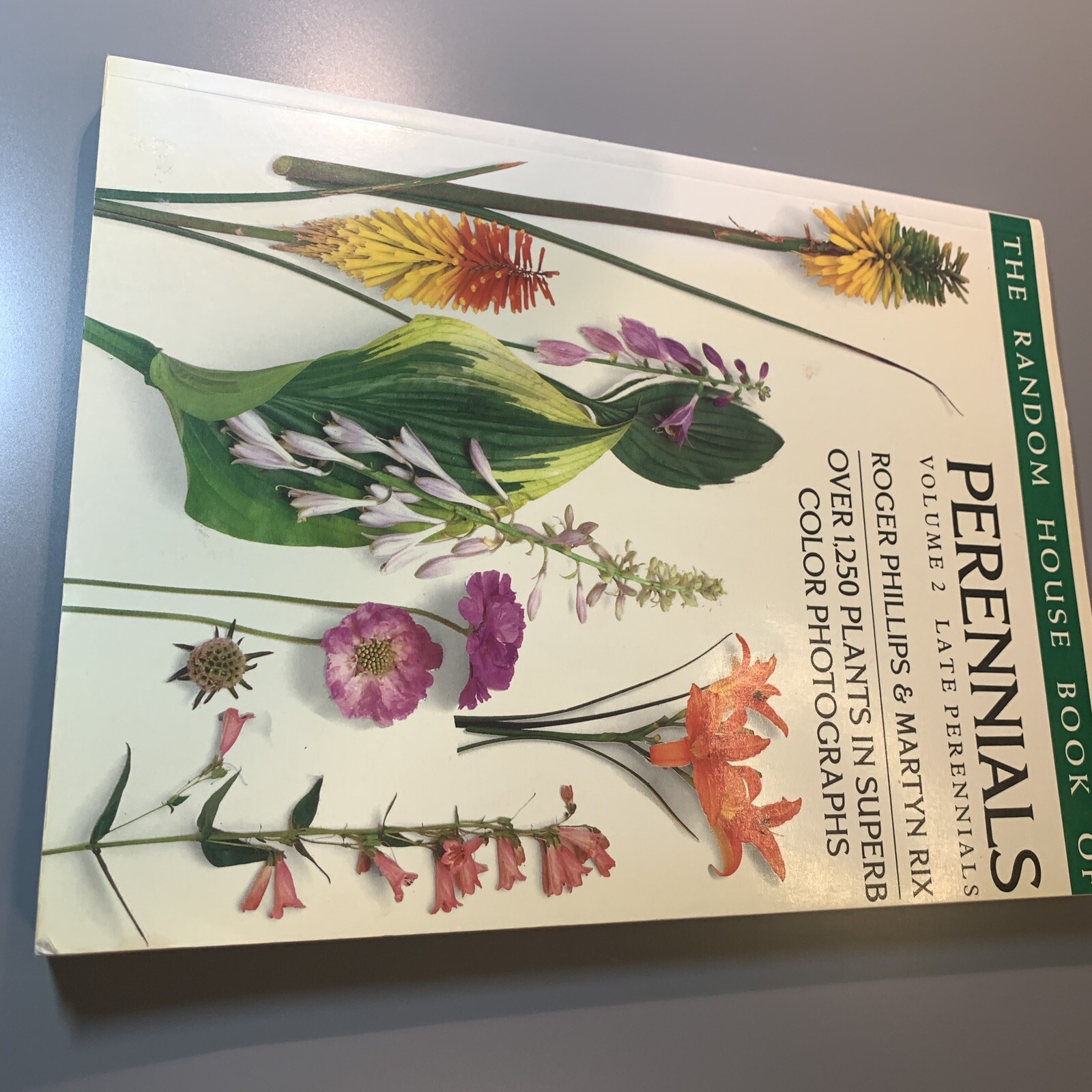 Random House Book of Perennials Vol 2, 1991, Roger Phillips 240 pages (402)