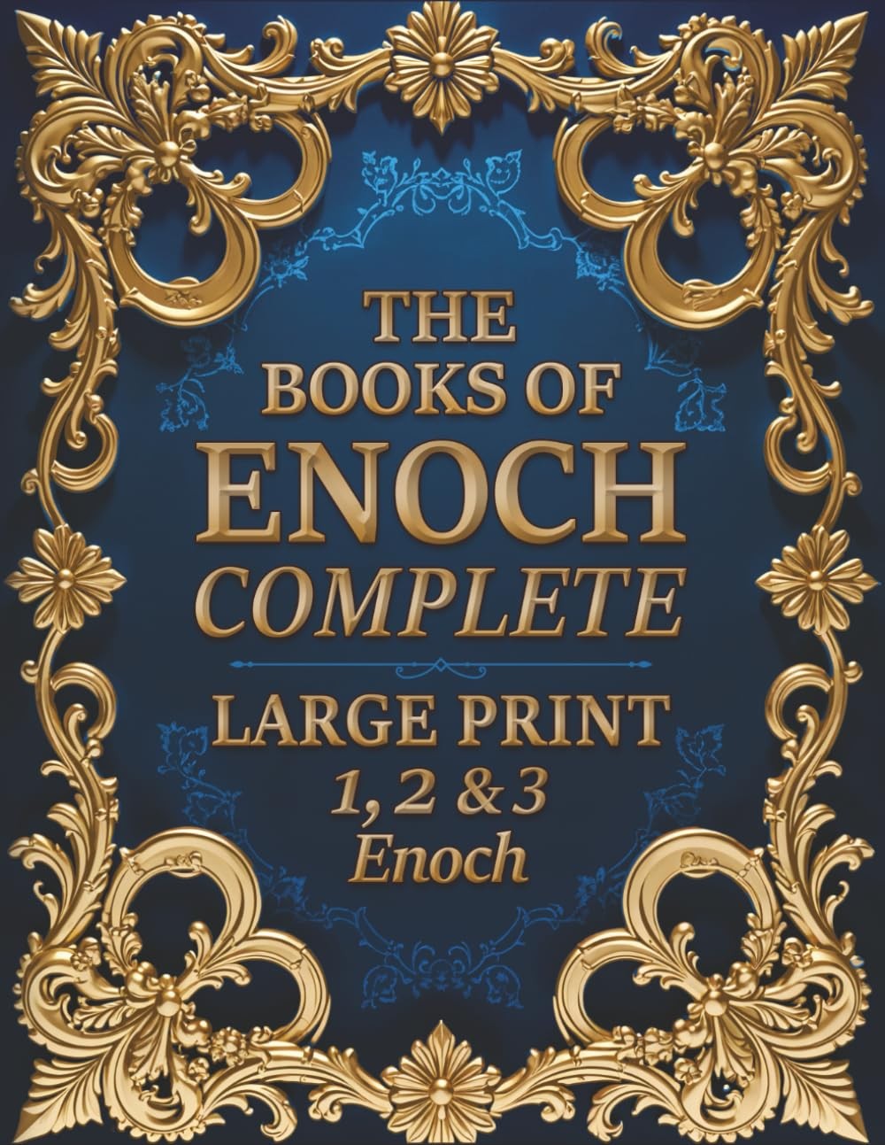 Books of Enoch Complete Large Print 8.5×11 1 2 3 Enoch Ancient Religious Text