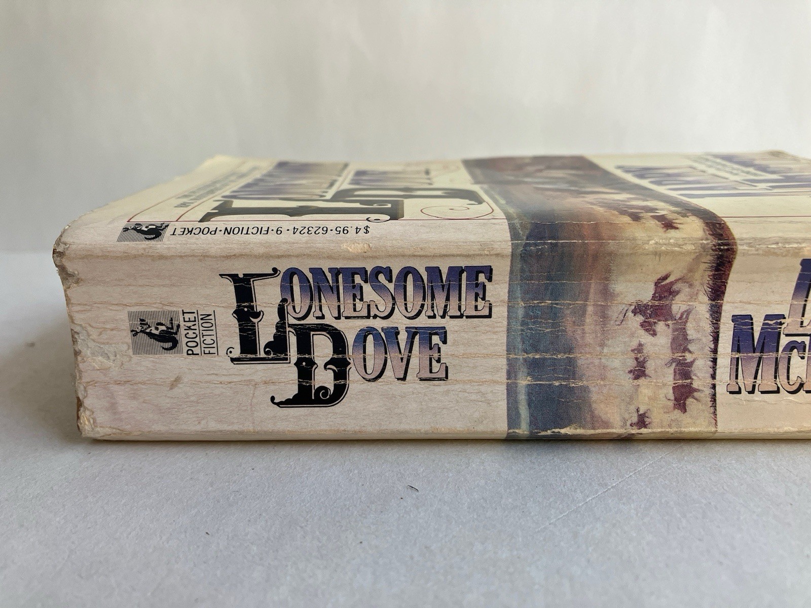 Lonesome Dove, Larry McMurtry (1986) 1st Printing Vintage Mass Market Paperback