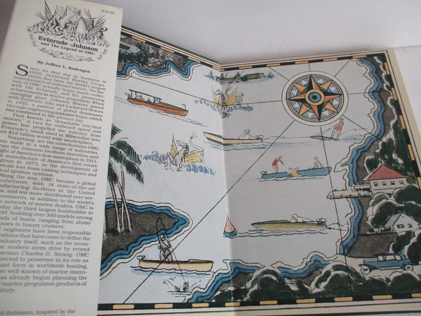 EVINRUDE JOHNSON and the Legend of OMC by Jefferey L Rodengen , Illus. in DJ