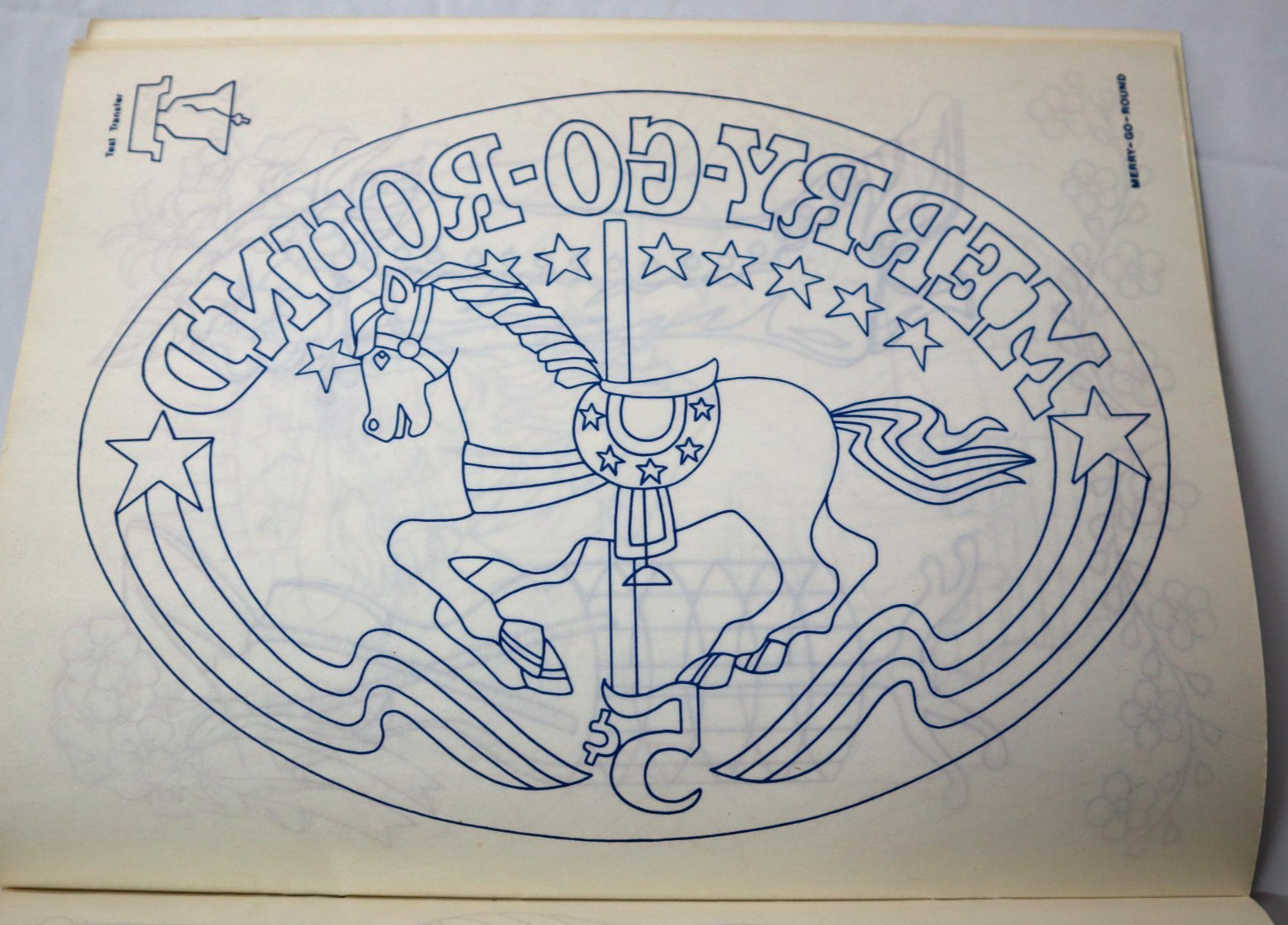 Iron On Transfers Craft Book Craftways Celebration America Times Past Vtg 1982