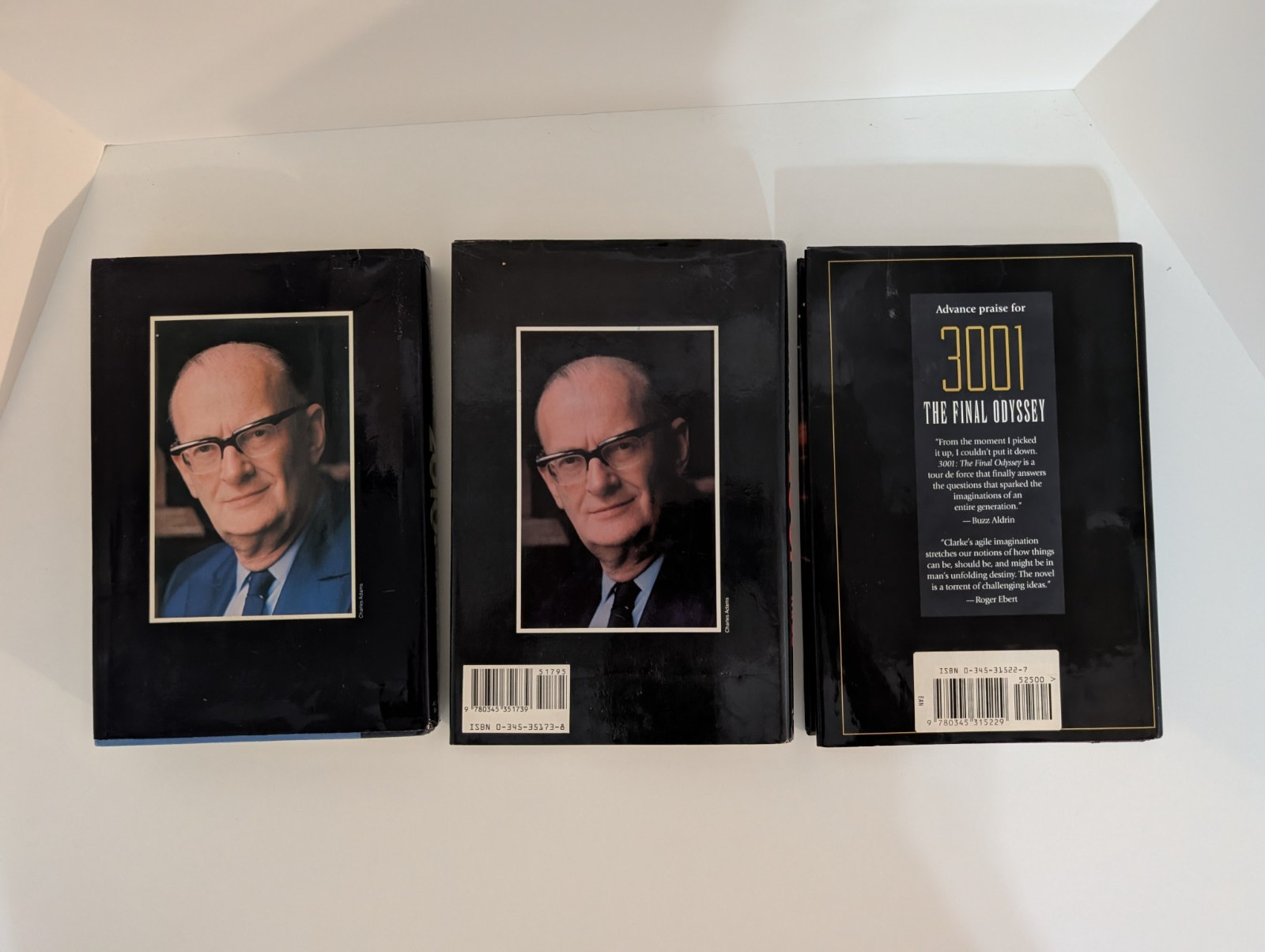 Arthur C Clarke Odyssey HC Lot 2010 2061 3001 1st Ed Del Rey