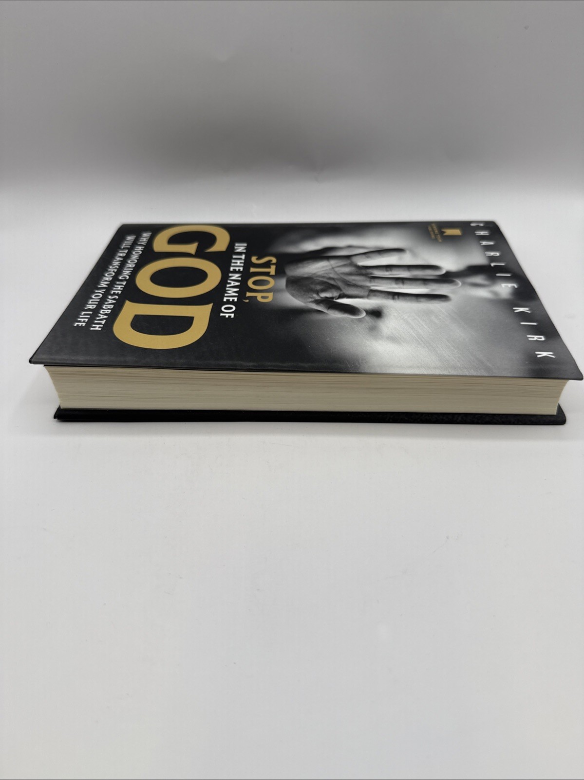 Stop, In the Name of God By Charlie Kirk 2025 Hardcover Book HC/DJ First Edition