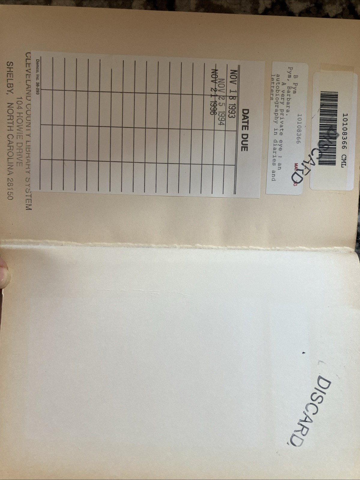 A Very Private Eye : An Autobiography in Diaries and Letters Ex-Library
