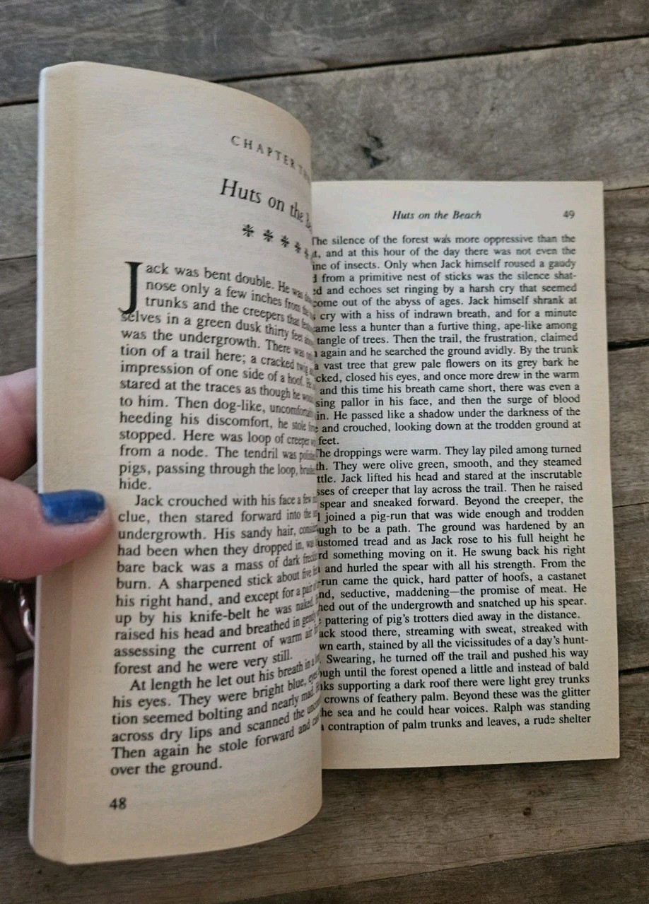Vintage Lord Of The Flies By William Golding Paperback Classic