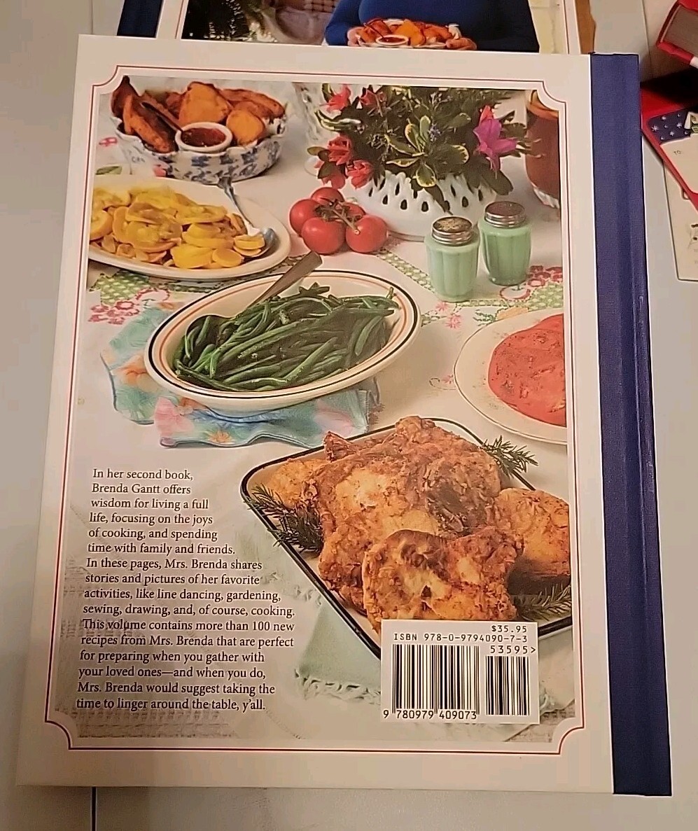 NEW Brenda Gantt Cookbook Linger Around the Table Y’all Brand New 2022