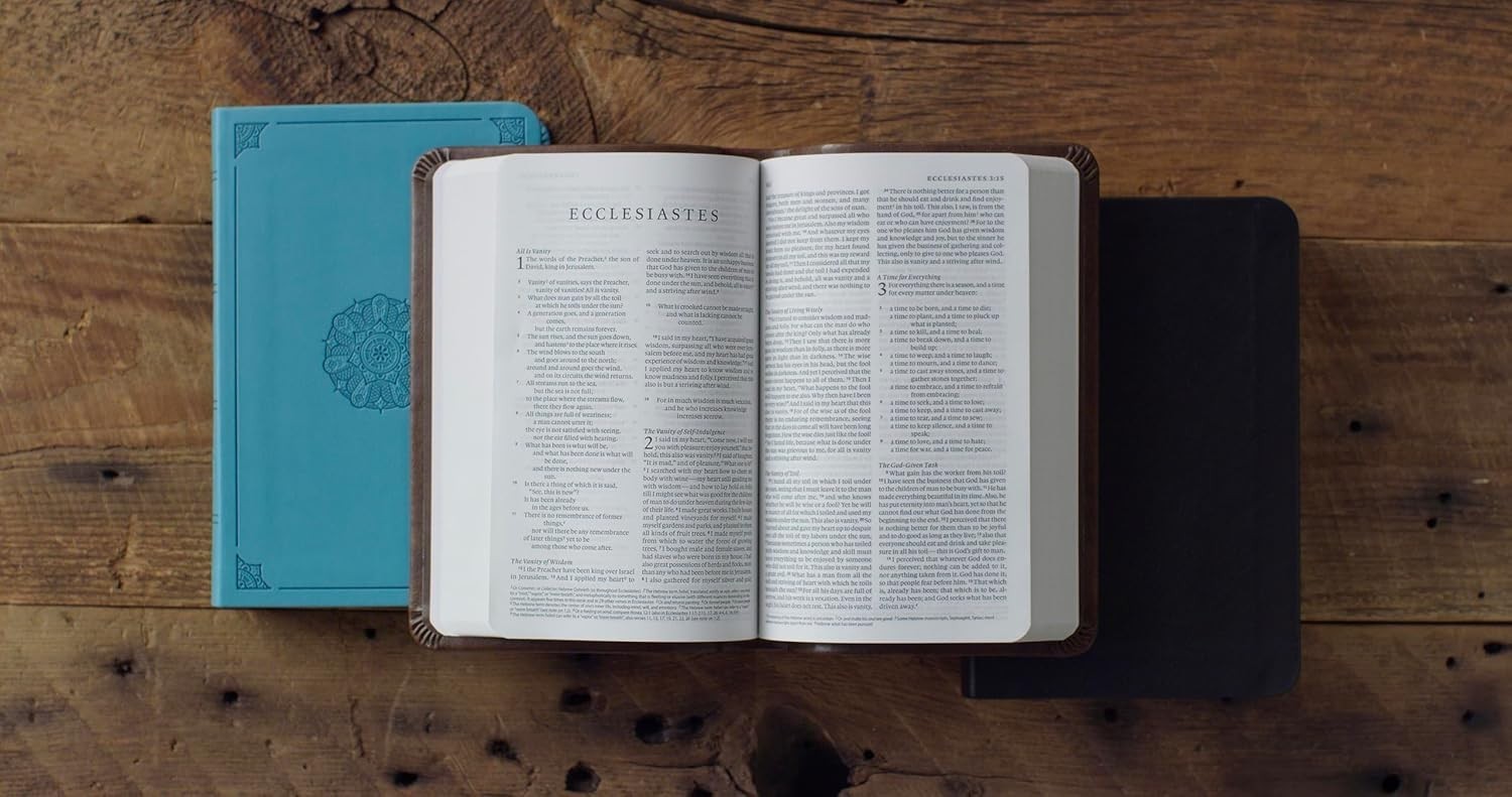 Compact Holy Bible with TruTone Cover and Smyth-Sewn Binding, 1088 Pages