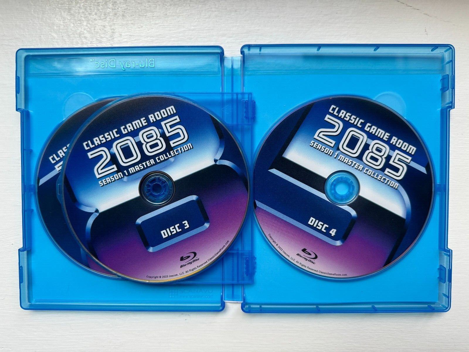 Classic Game Room 2085 Season 1 BLU-RAY Set *NEW* 4-Discs, CGR Signed upon Req.