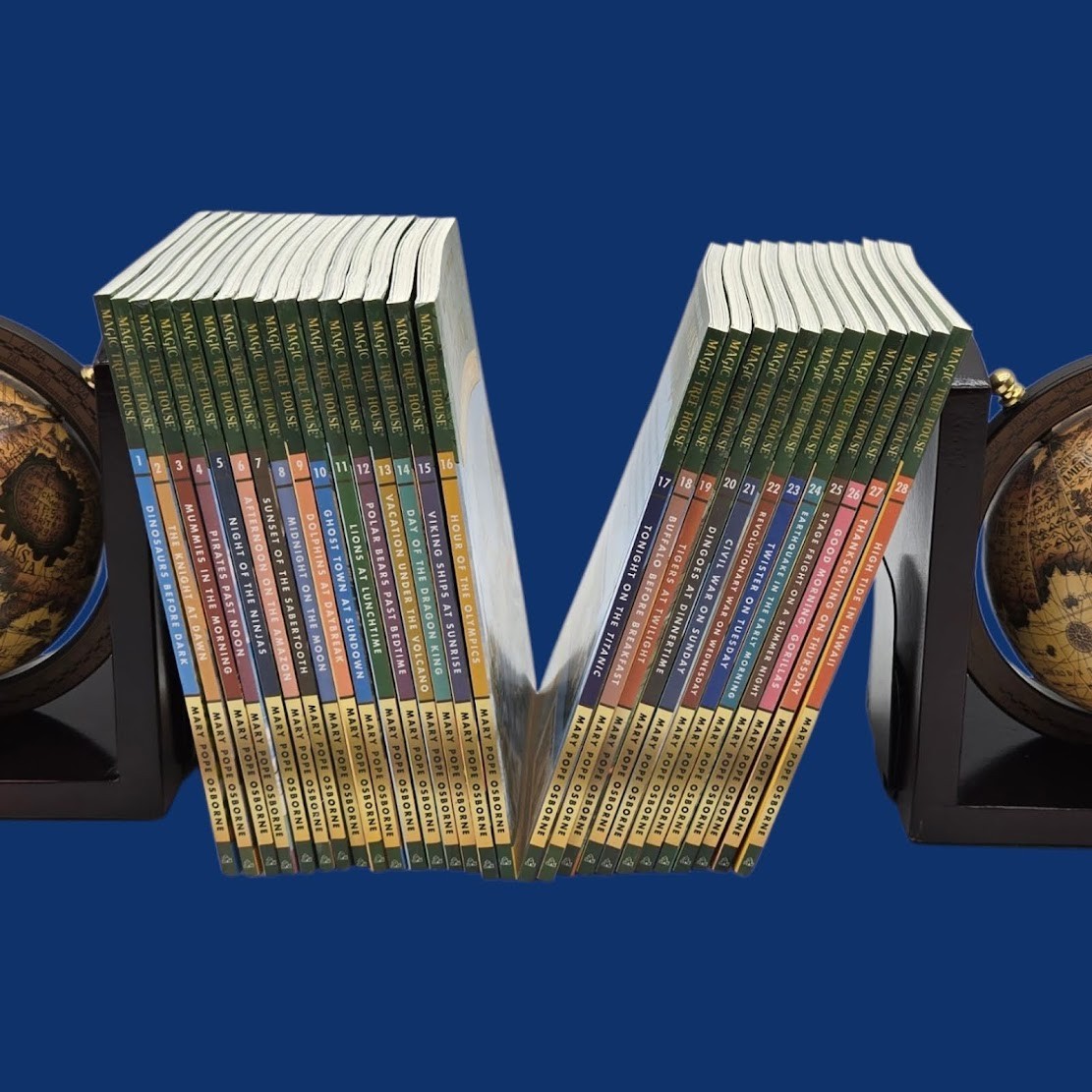 Set 2A: Magic Tree House A Library of Books 1-28 – Mary Pope Osborne Collection