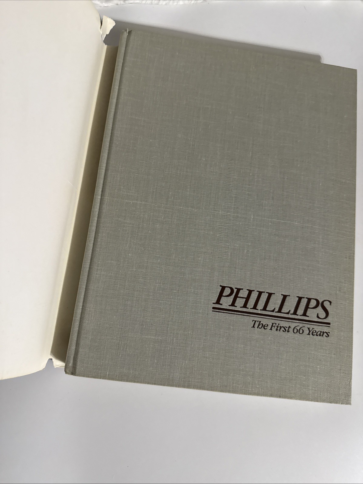Phillips: The First 66 Years Editor: William C. Wertz 1983 HC Book DJ + Poster