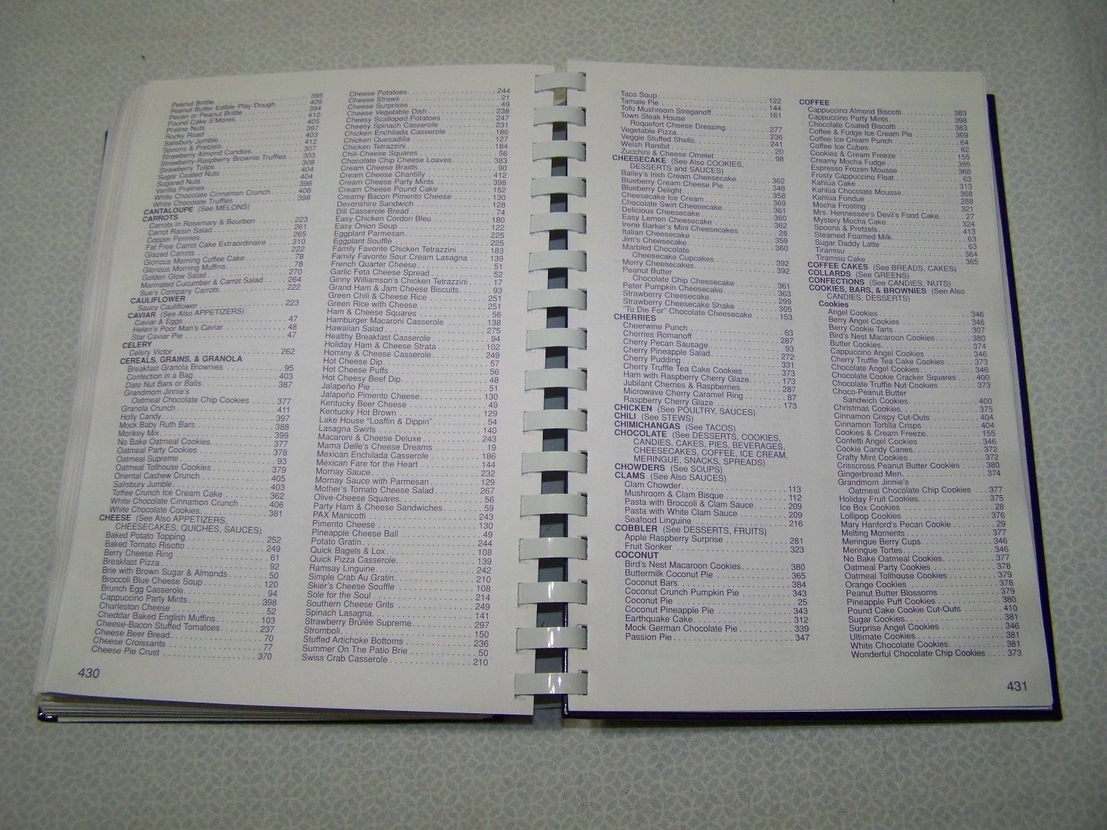 First Presbyterian Church Salisbury NC Cookbook 445 pages 800+ recipes 1998
