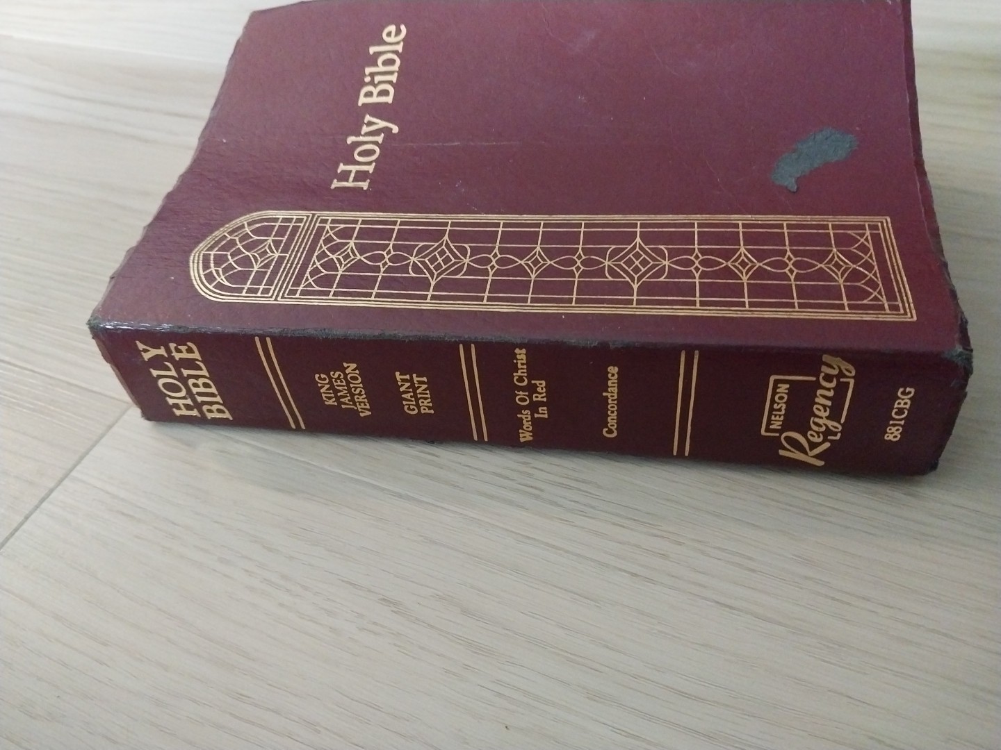 Holy Bible King James Version Giant Print Words Of Christ Nelson Regency