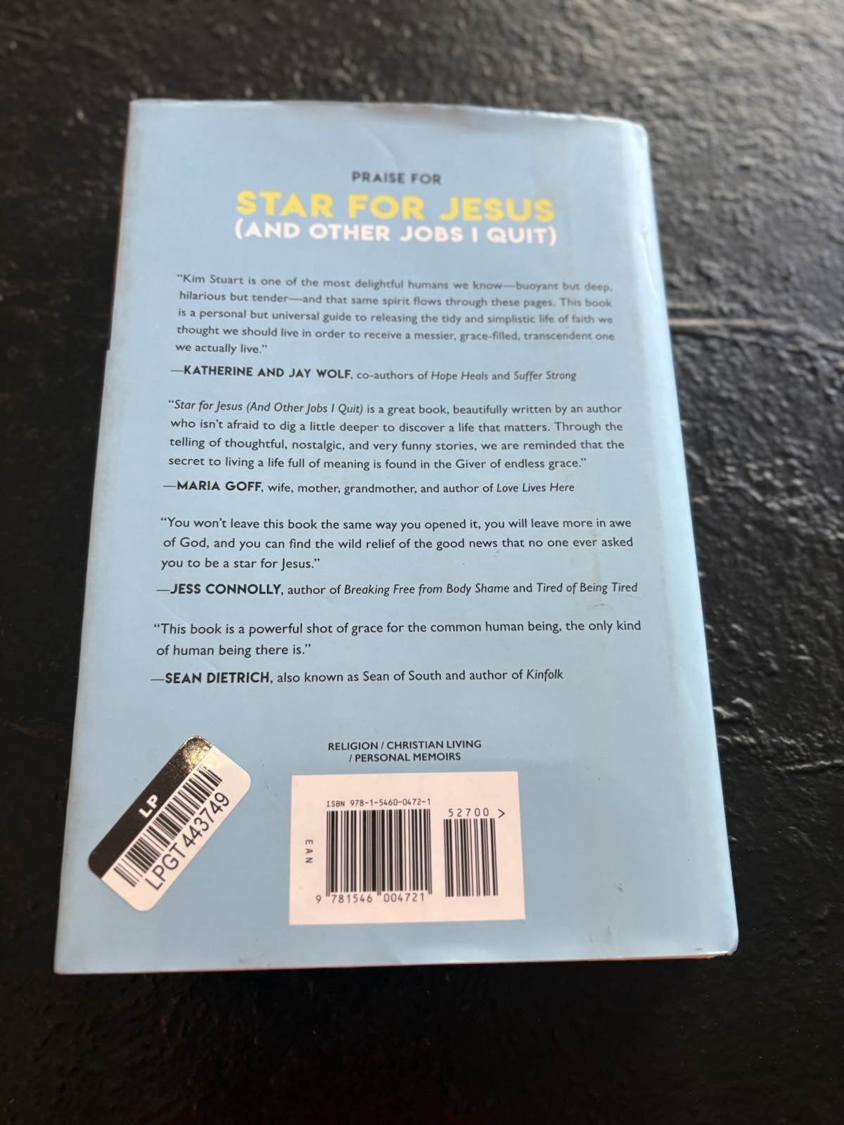 Star for Jesus (And Other Jobs I Quit): Rediscov… by Stuart, Kimberly Hardback