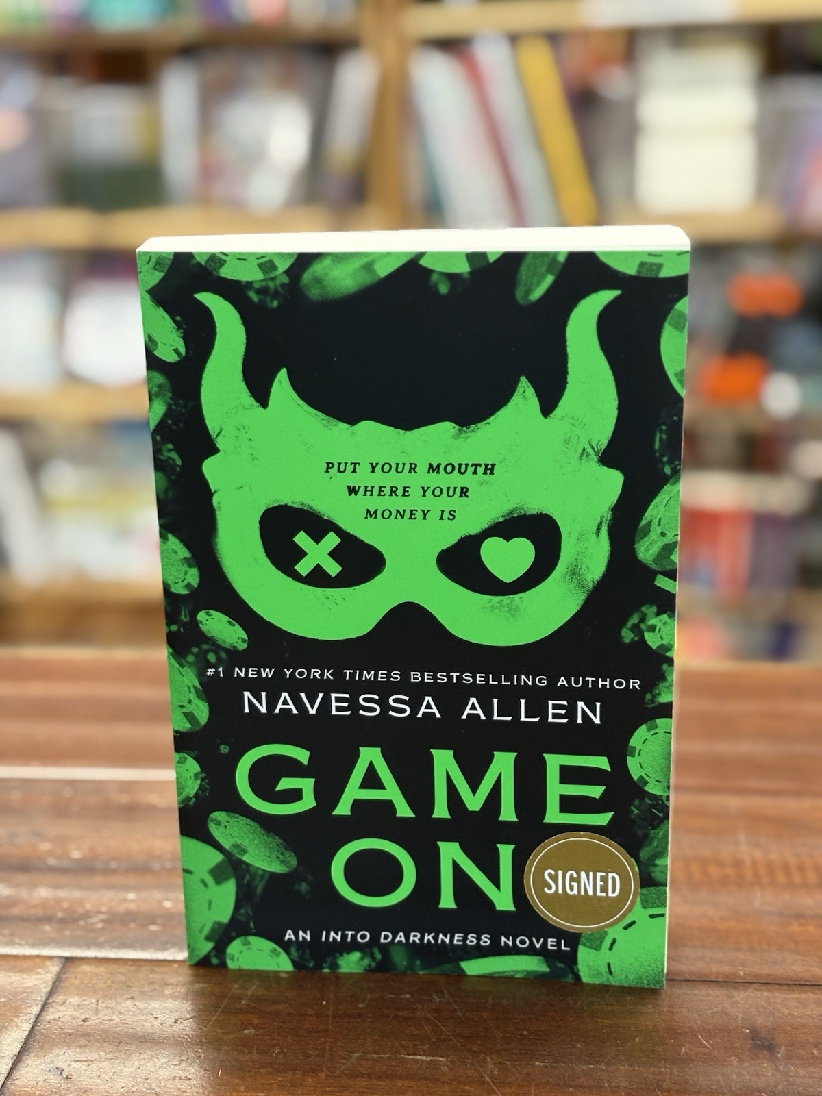 Navessa Allen SIGNED Book GAME ON AUTOGRAPHED Paperback Exclusive Ed 1st/1st