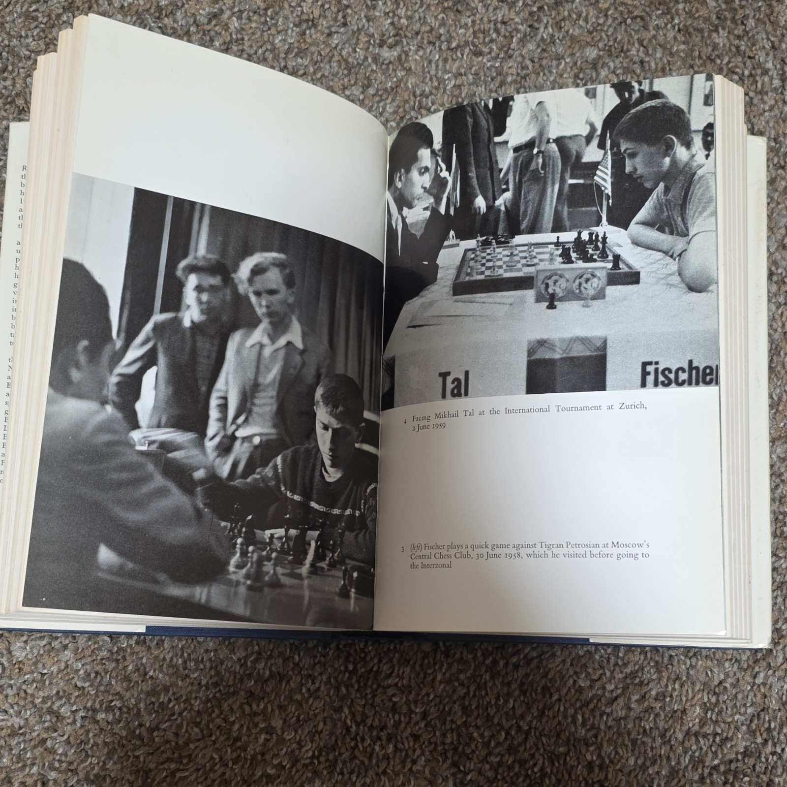 Bobby Fischer’s Chess Games Hardcover w/ Dust Jacket Doubleday 1999