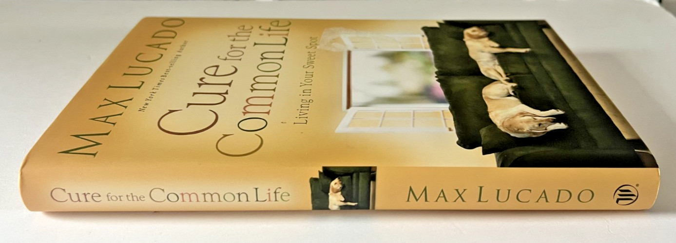 Max Lucado Lot Of 5 HC Books: Nails-Fearless-Thirsty-Traveling Light-Common Life