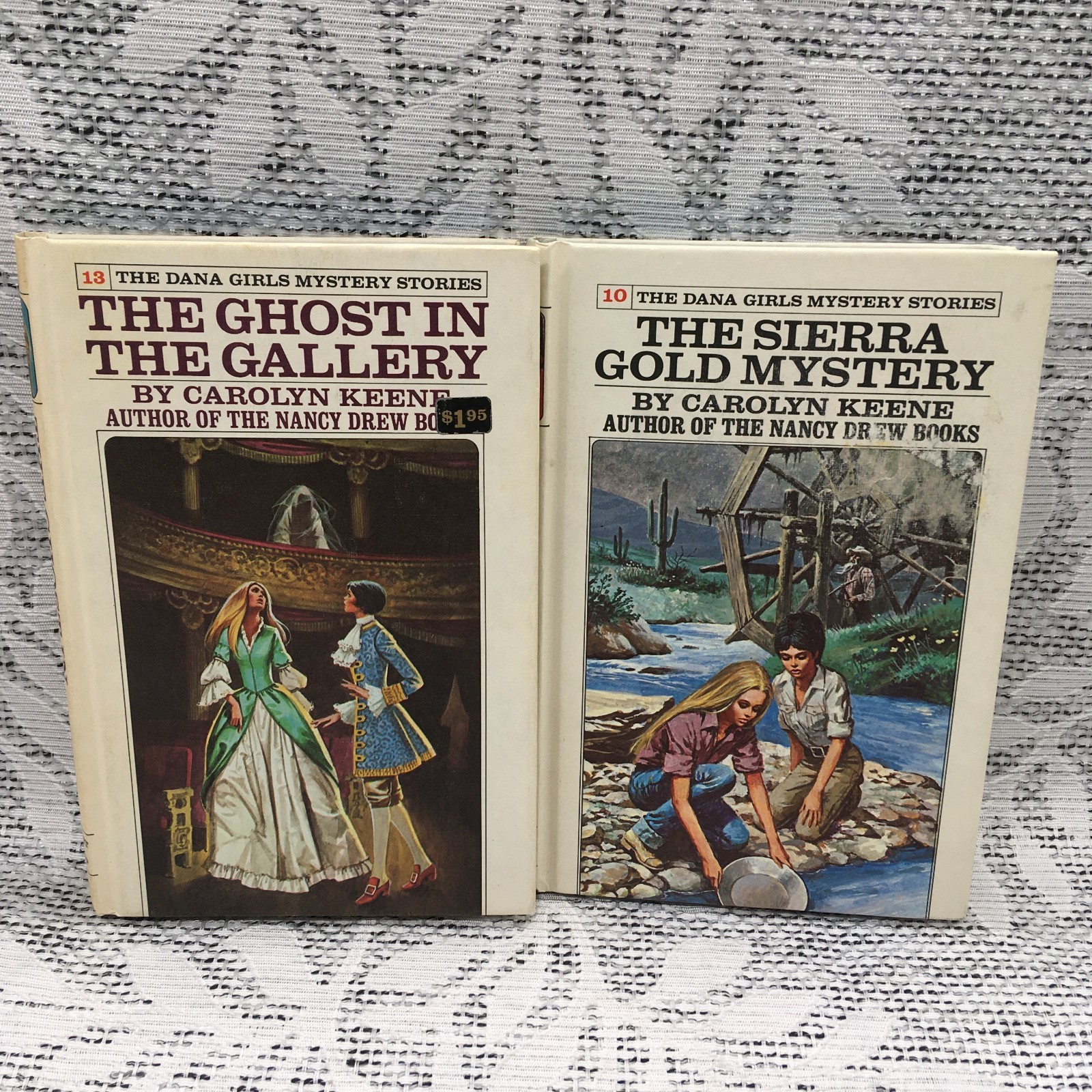 2 BOOK COMBO. The Ghost in the Gallery & The Sierra Gold Mystery Carolyn Keene