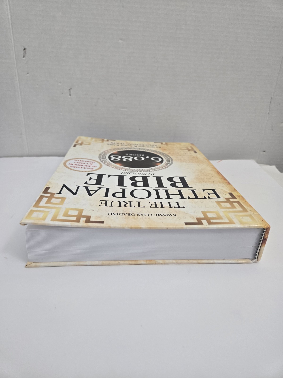 The TRUE Ethiopian Bible Hardcover KWAME ELIAS OBADIAH English