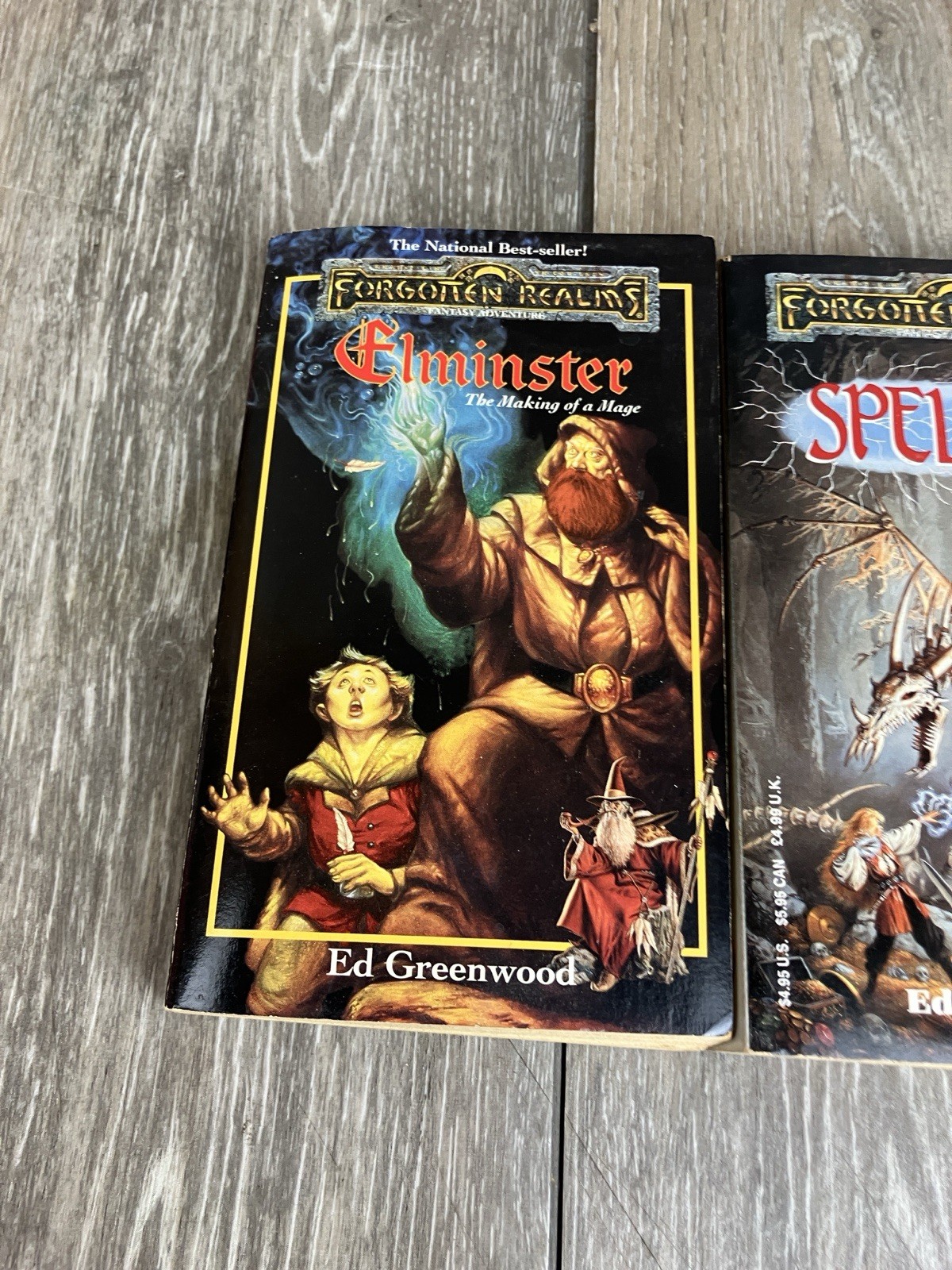 Forgotten Realms Elminster & Spellfire By Ed Greenwood Softcover Books