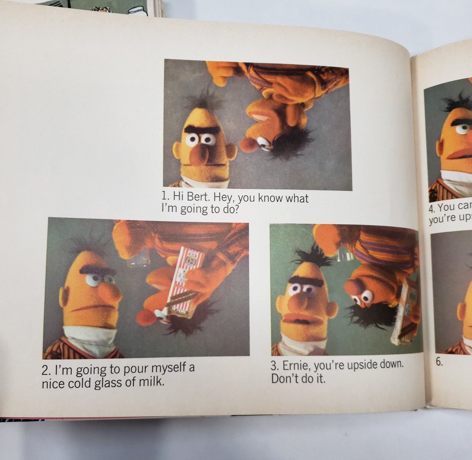 Vintage Sesame Street Books Lot 5 Preschool Press 1970s Hardcover Set Shapes ABC