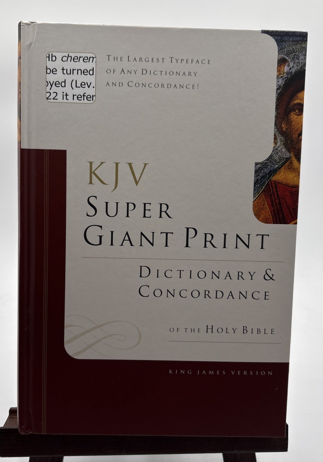 KJV Super Giant Print Dictionary & Concordance of the Holy Bible KJV