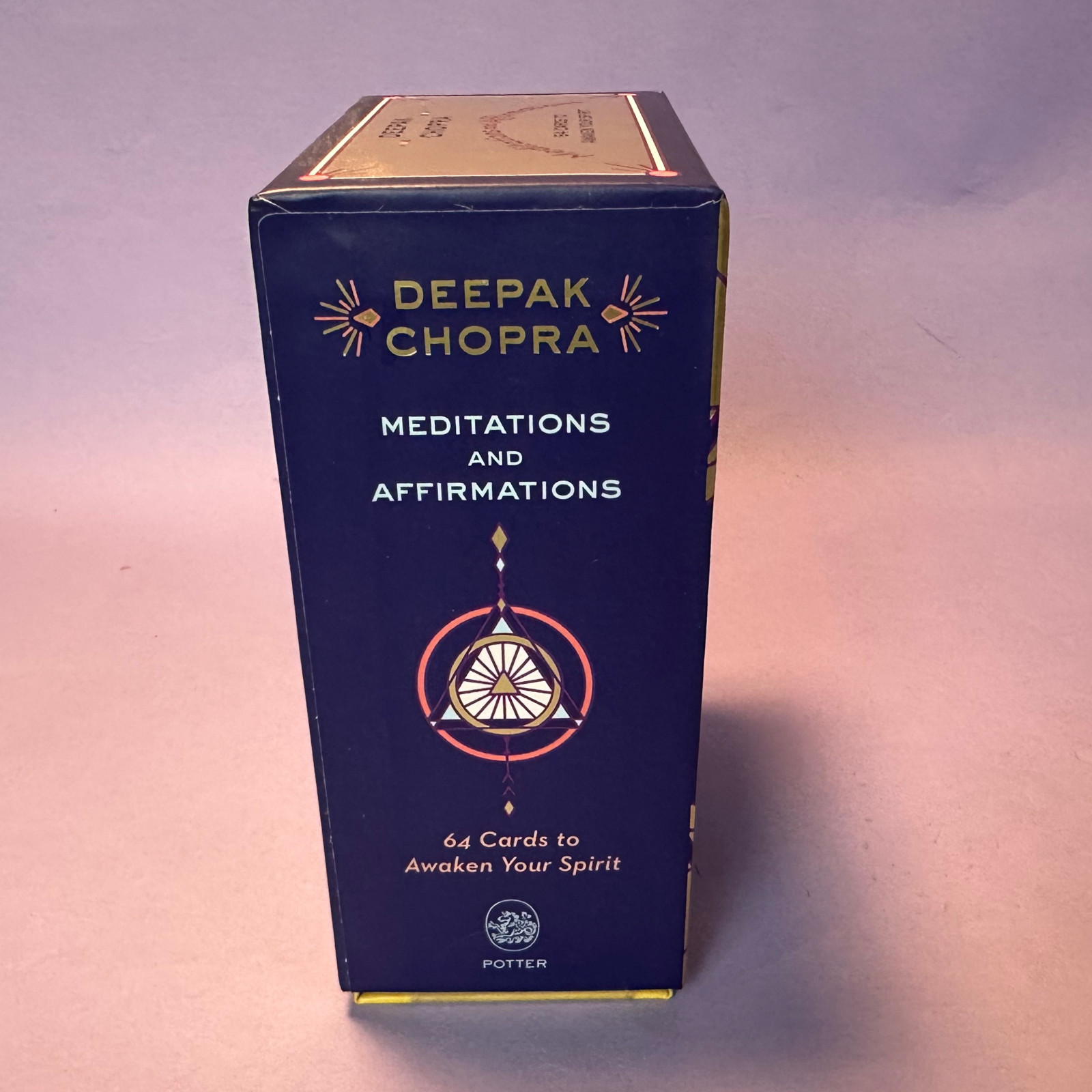 Meditations and Affirmations : 64 Cards to Awaken Your Spirit by Deepak, New